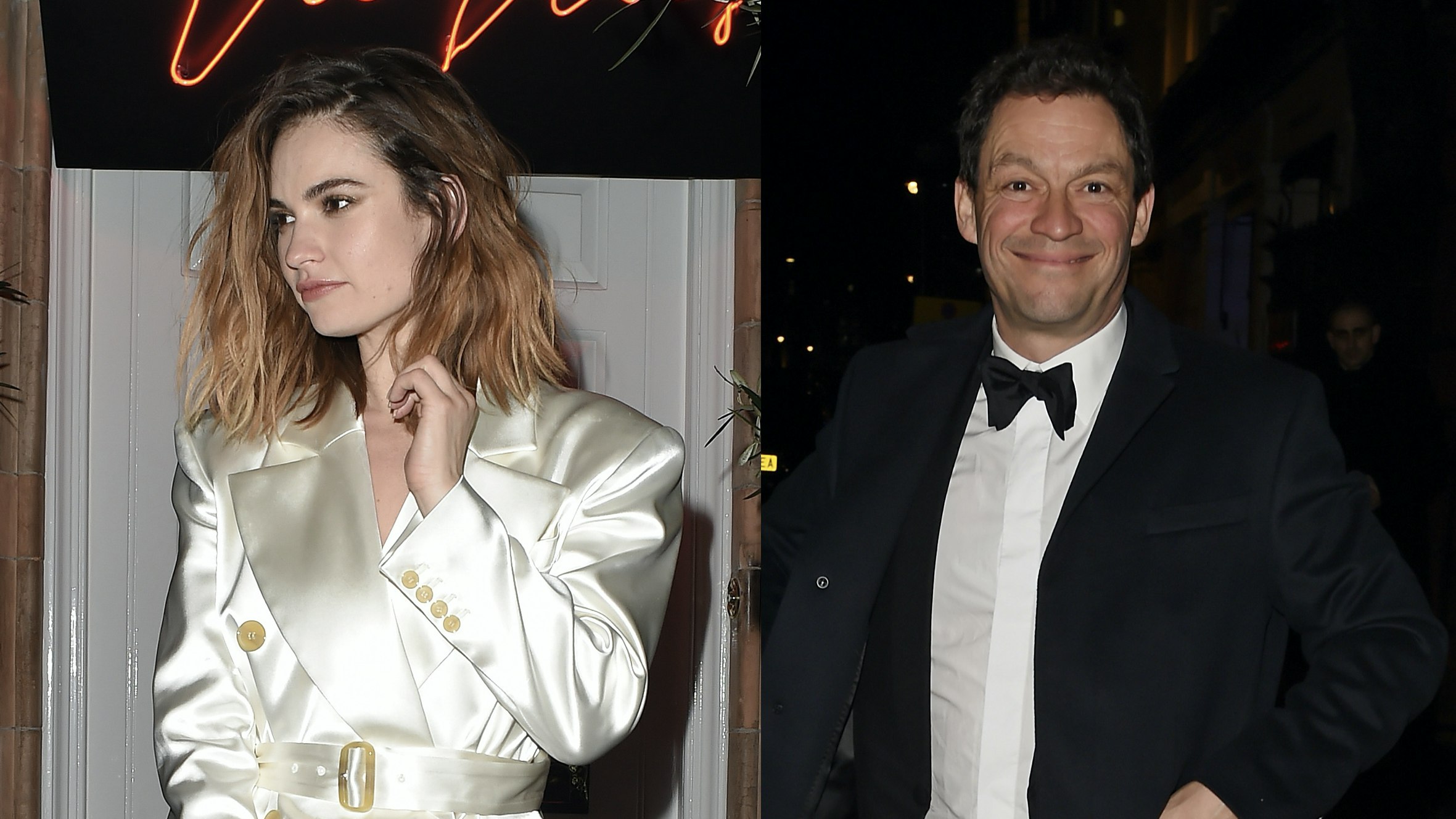 Dominic West And Lily James: The Story Explained | Celebrity | Grazia